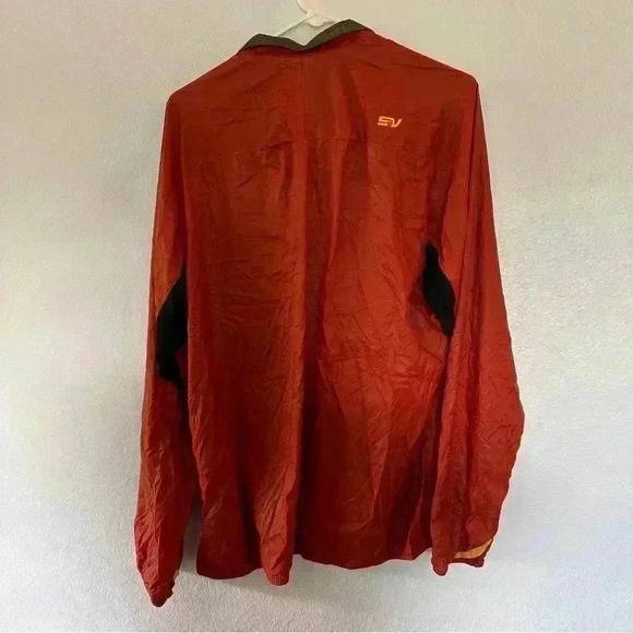 Rocky sV2 center hold wind shirt/jacket red size medium climate IQ long sleeve - Picture 2 of 13